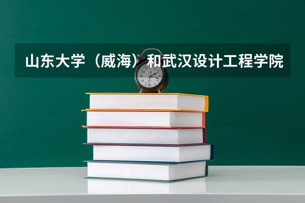 山东大学（威海）和武汉设计工程学院录取分数参考