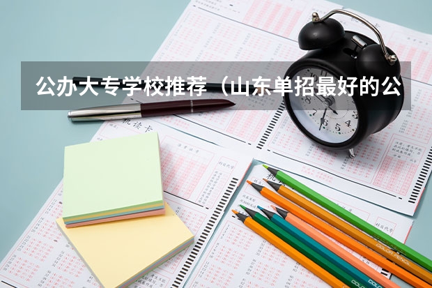 公办大专学校推荐（山东单招最好的公办学校排名？）