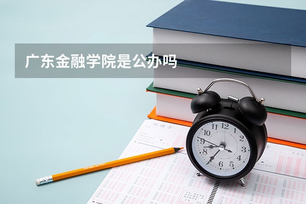 广东金融学院是公办吗