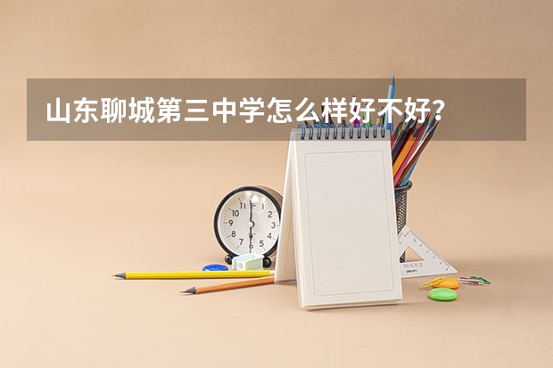 山东聊城第三中学怎么样好不好？