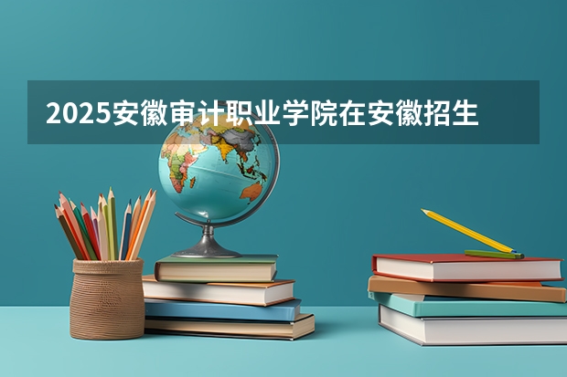 2025安徽审计职业学院在安徽招生情况