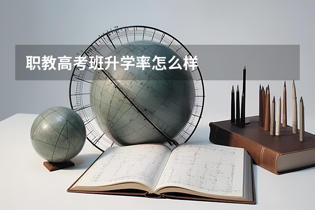 职教高考班升学率怎么样