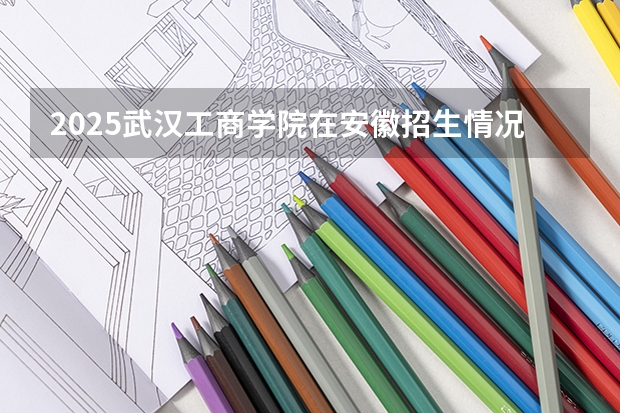 2025武汉工商学院在安徽招生情况