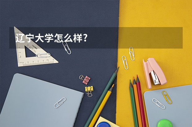 辽宁大学怎么样?