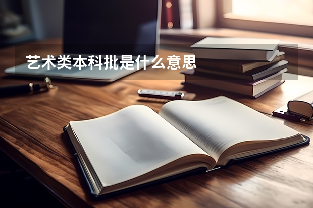 艺术类本科批是什么意思