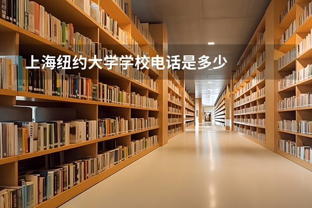 上海纽约大学学校电话是多少