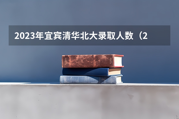 2023年宜宾清华北大录取人数（211大学名单及分数线）