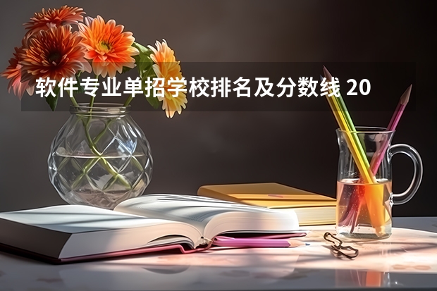 软件专业单招学校排名及分数线 2023单招一类学校及分数线