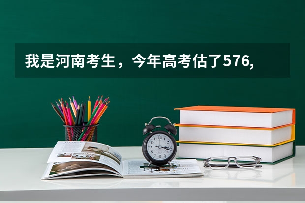 我是河南考生，今年高考估了576,对‘机械设计制造及其自动化专业’有兴趣，一本志愿有什么好建议？