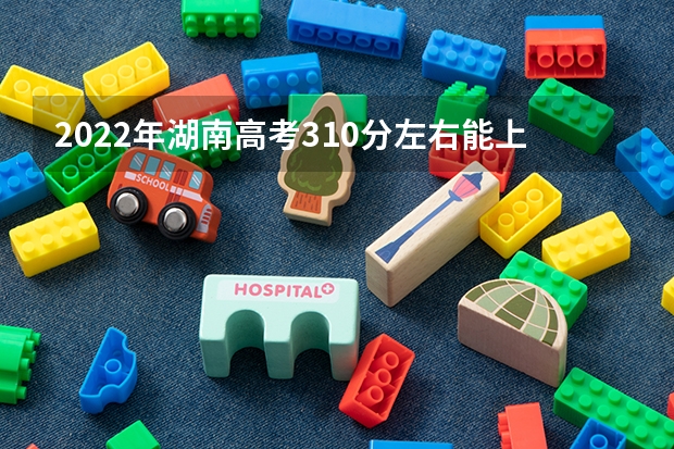 2022年湖南高考310分左右能上什么样的大学