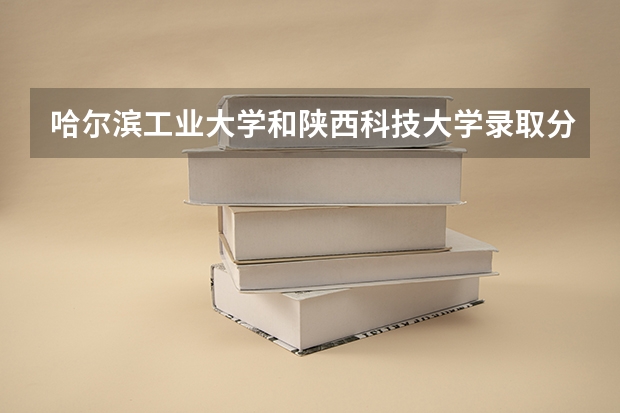 哈尔滨工业大学和陕西科技大学录取分数参考