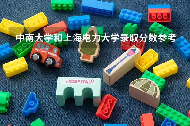 中南大学和上海电力大学录取分数参考