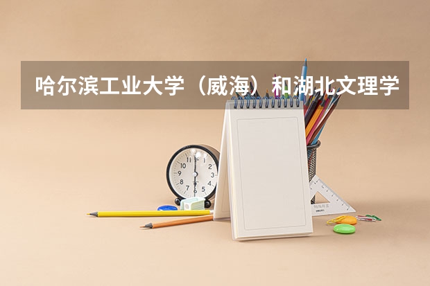 哈尔滨工业大学（威海）和湖北文理学院理工学院录取分数参考
