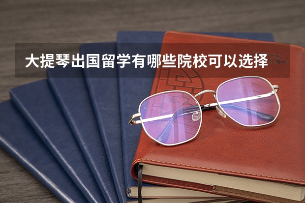 大提琴出国留学有哪些院校可以选择