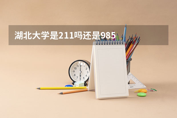 湖北大学是211吗还是985