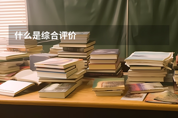 什么是综合评价