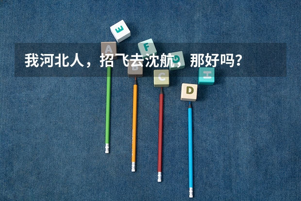 我河北人,招飞去沈航,那好吗?