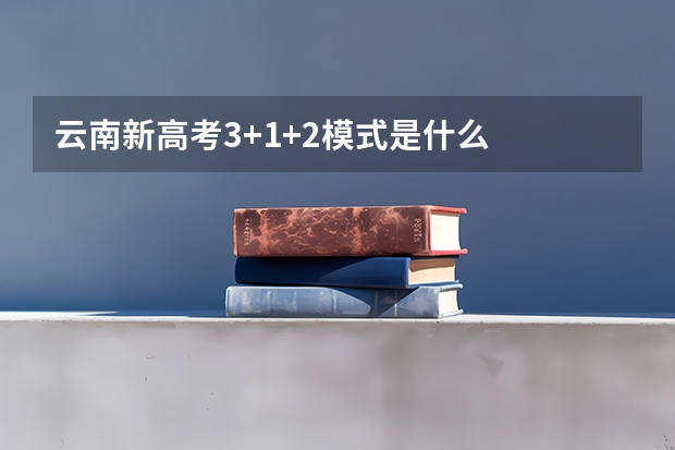 云南新高考3+1+2模式是什么
