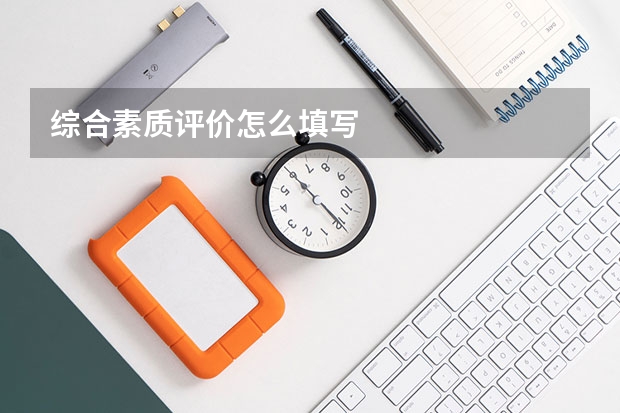 综合素质评价怎么填写
