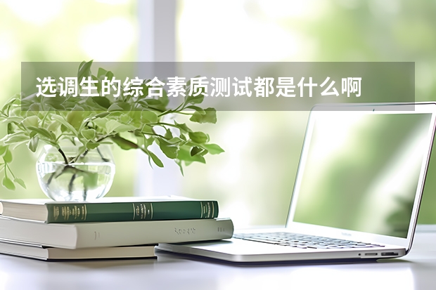 选调生的综合素质测试都是什么啊