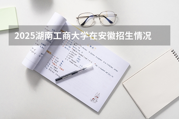 2025湖南工商大学在安徽招生情况