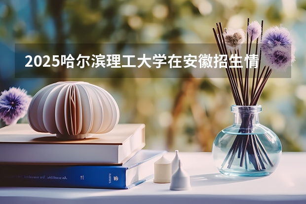 2025哈尔滨理工大学在安徽招生情况