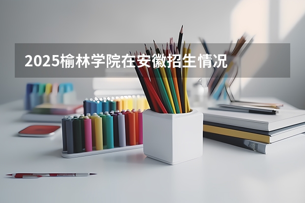 2025榆林学院在安徽招生情况