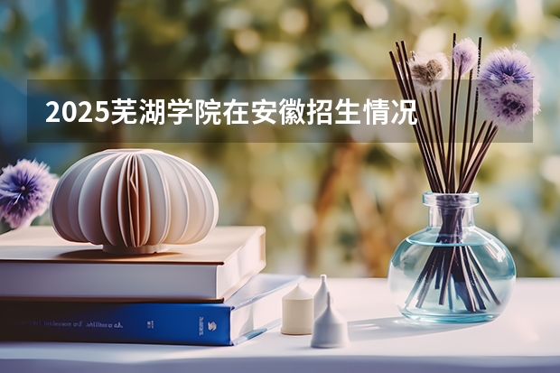 2025芜湖学院在安徽招生情况