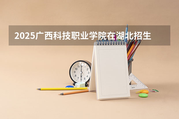 2025广西科技职业学院在湖北招生情况