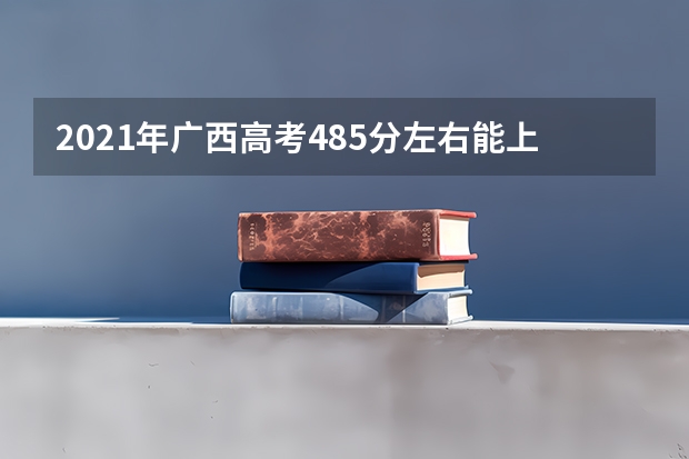 2021年广西高考485分左右能上什么样的大学